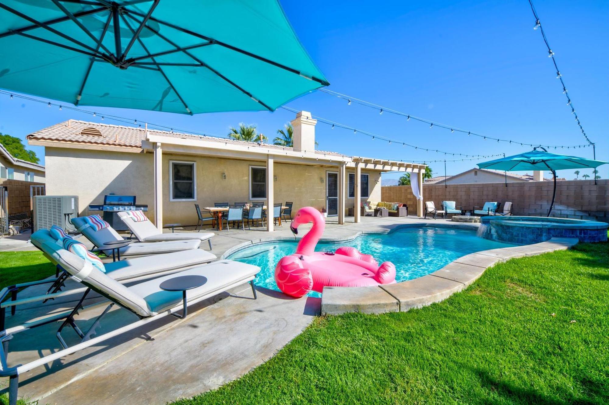 Casa Desert Muse With Heated Pool Spa Firepit Mini Golf And Games Indio Exterior photo