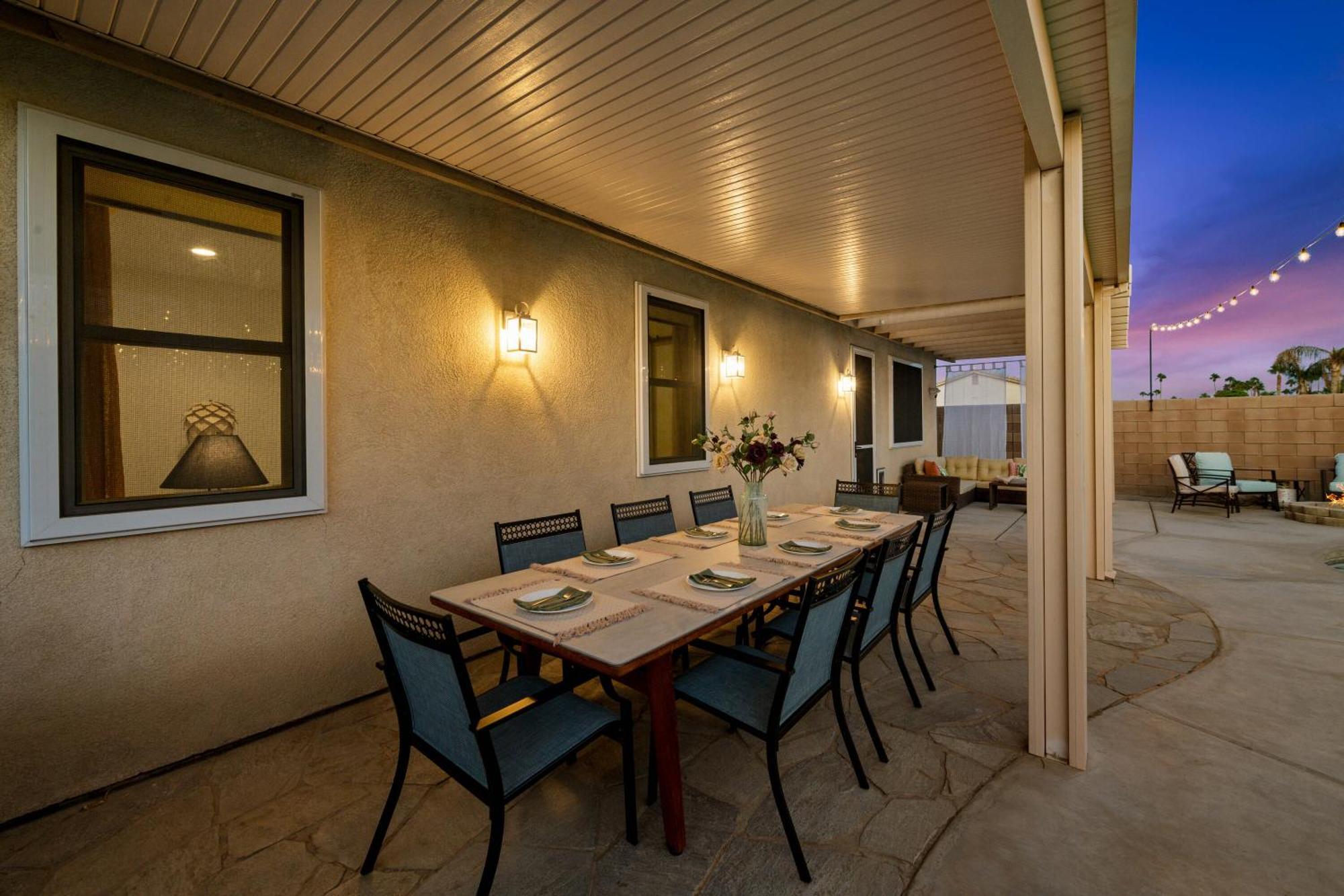 Casa Desert Muse With Heated Pool Spa Firepit Mini Golf And Games Indio Exterior photo
