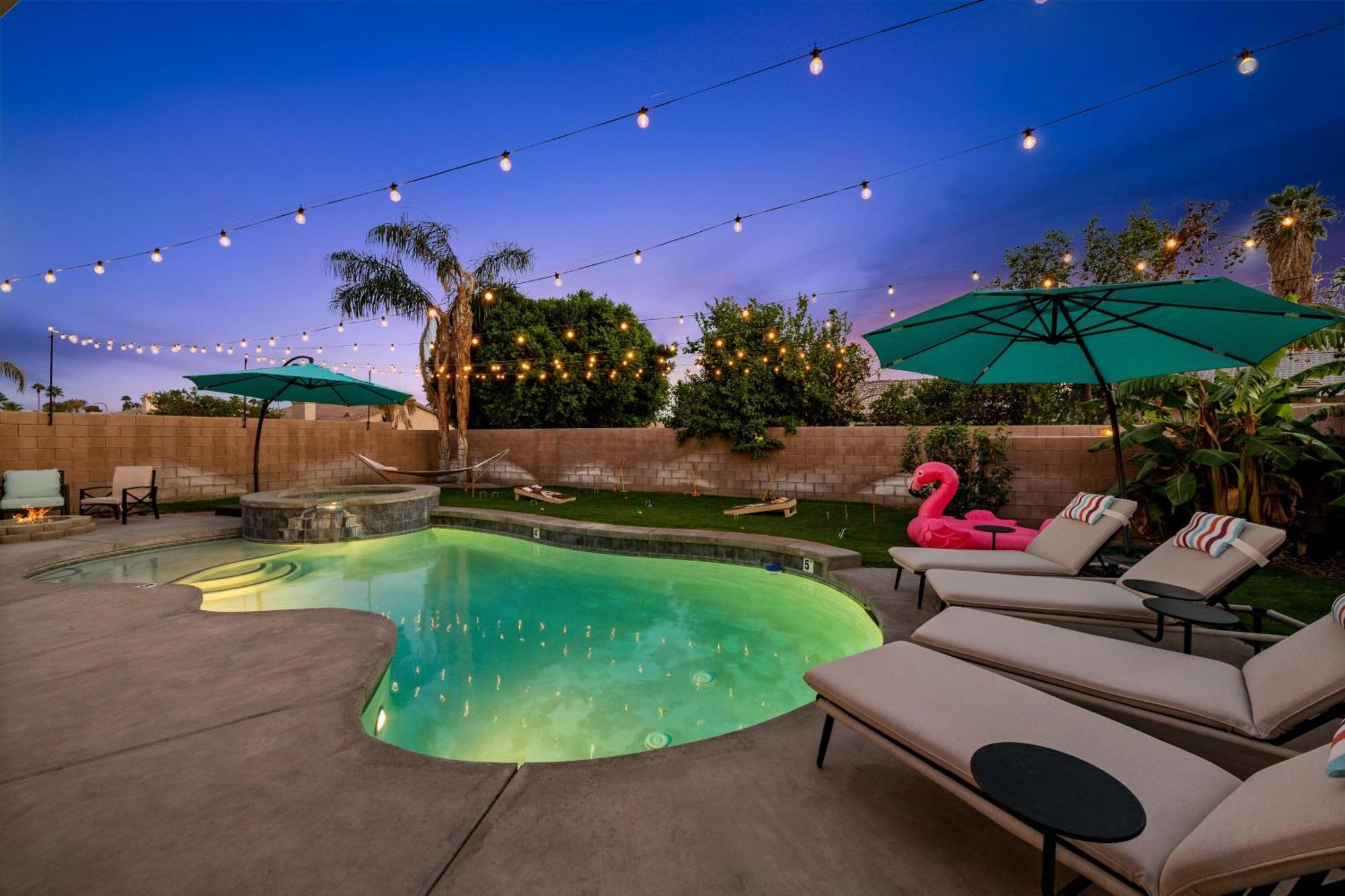 Casa Desert Muse With Heated Pool Spa Firepit Mini Golf And Games Indio Exterior photo