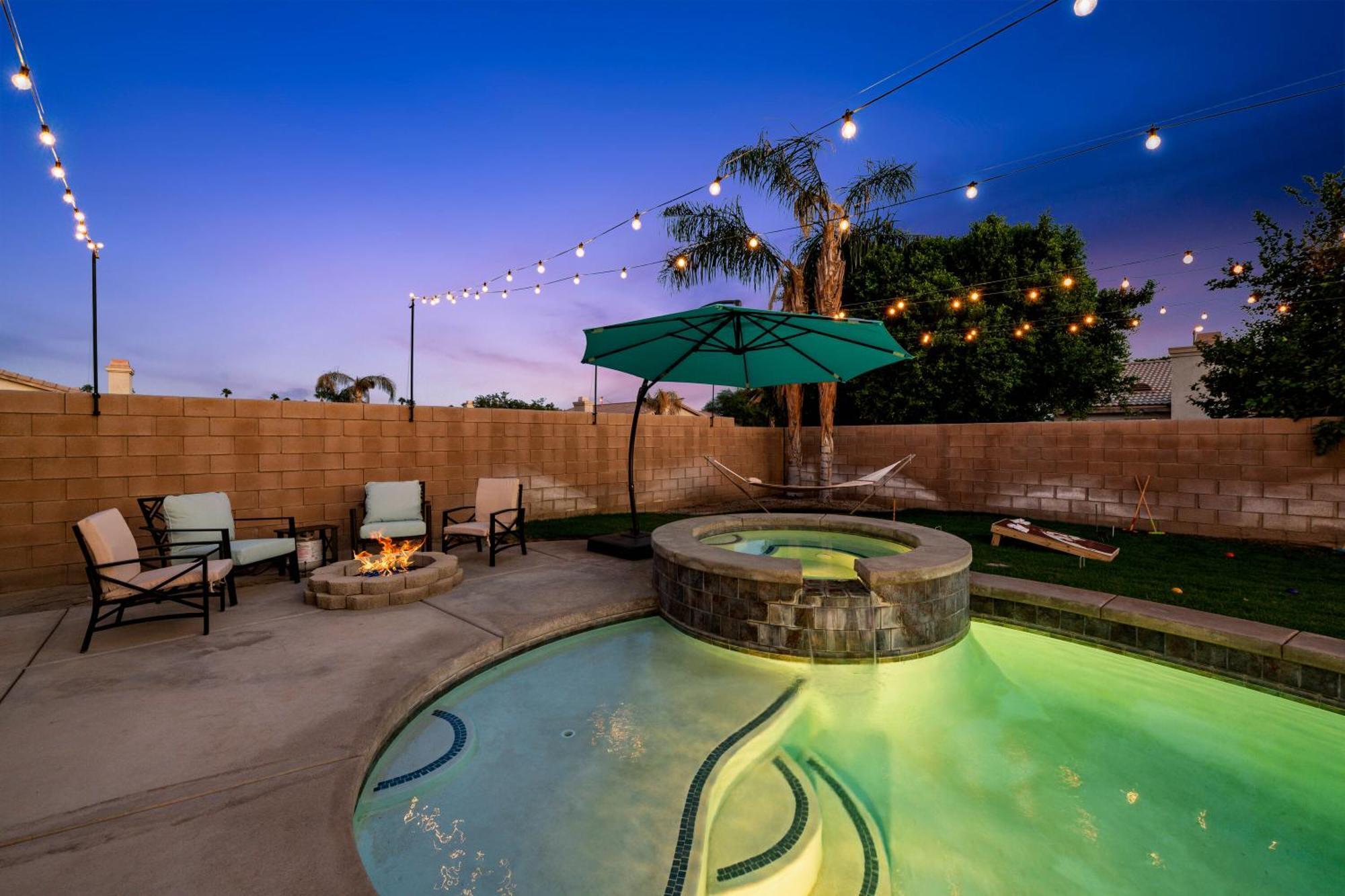 Casa Desert Muse With Heated Pool Spa Firepit Mini Golf And Games Indio Exterior photo